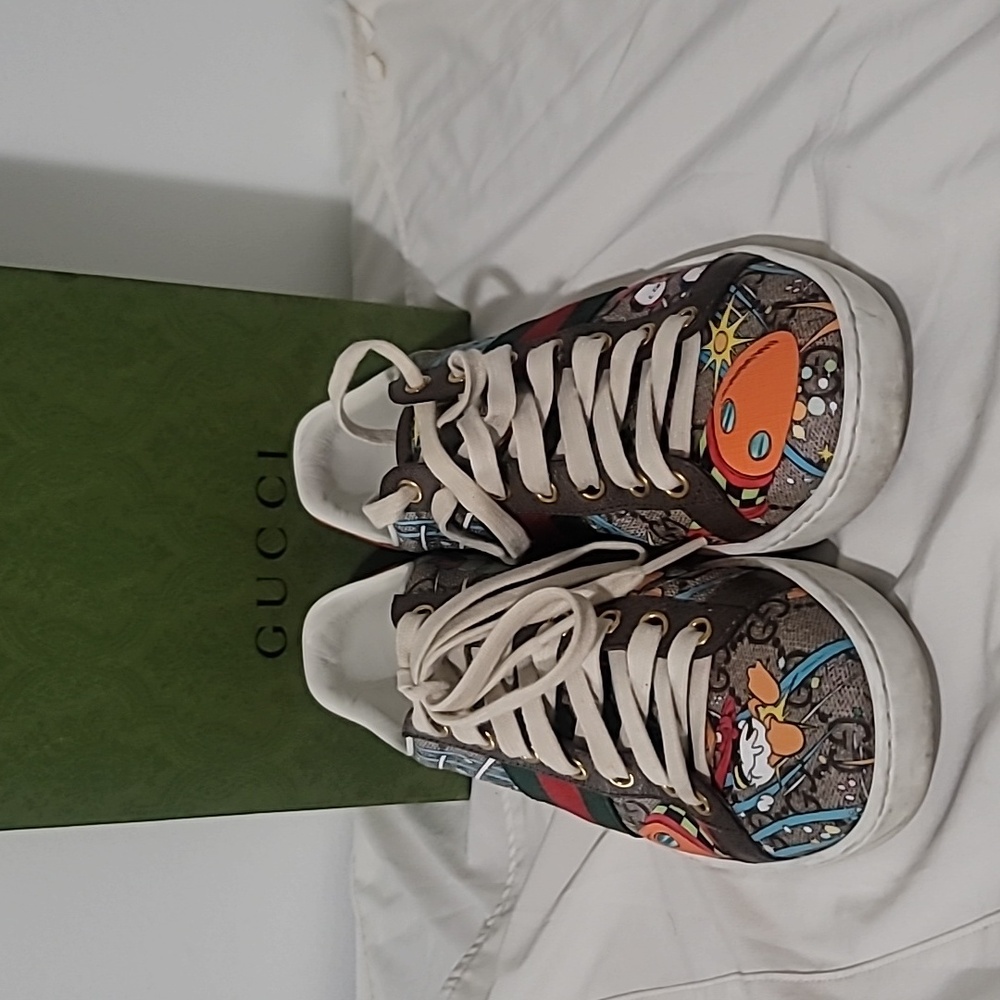 Gucci Women Disney Donald Shoes